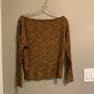 Yellow and black sweater